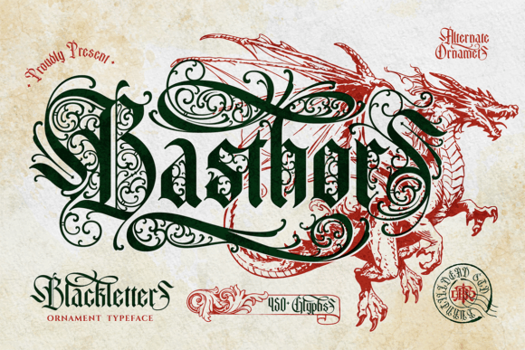 Basthors: A Gothic Font with a Touch of Elegance