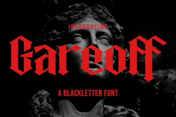 Garcoff: A Gothic Font for Bold Typography