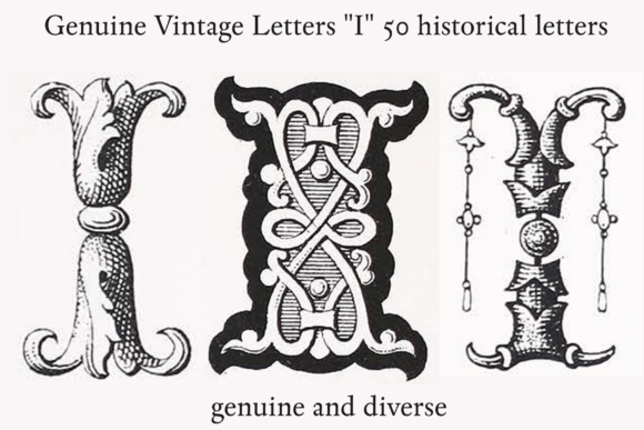 Genuine Vintage 2700 Letters PACK: A Timeless Resource for Designers and Creators