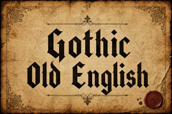 Gothic Old English: A Bold Blend of History and Modern Design