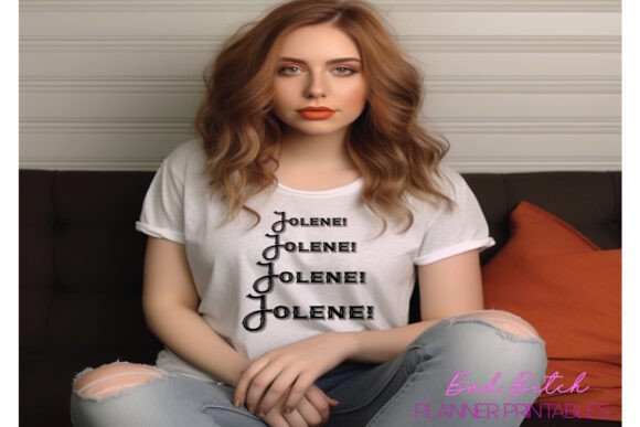 Jolene Jolene Jolene Jolene Typography Art Print