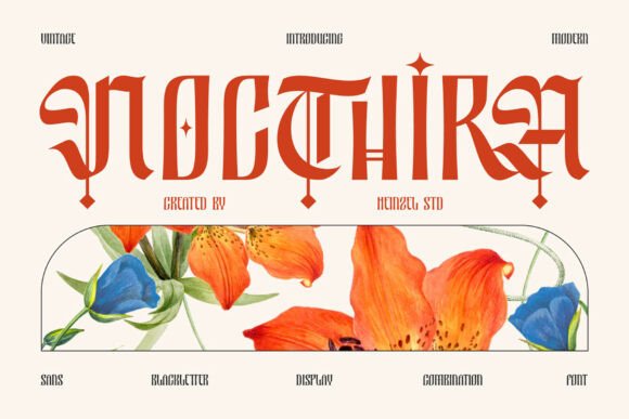 Nocthira: A Modern Interpretation of Gothic Typography
