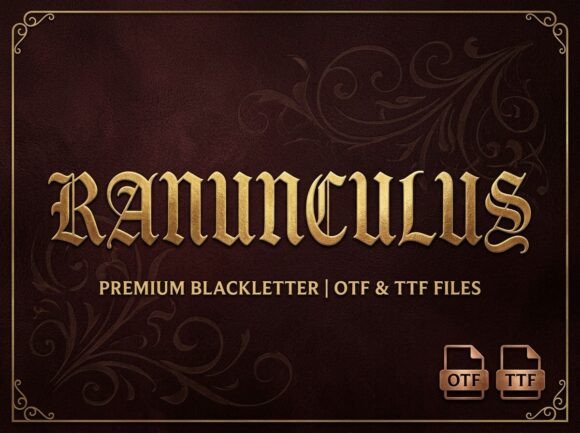 Ranunculus: A Timeless Font for Modern Design