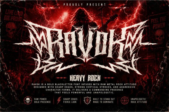 Ravok: The Font of Raw Metal Energy