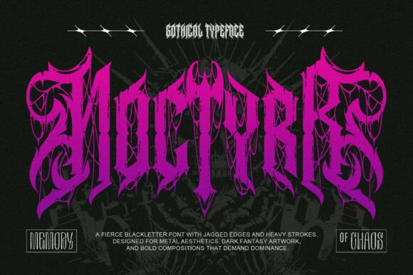 Unleashing the Power of Noctyrr: A Font for the Abyss