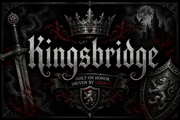 Why Kingsbridge Is the Perfect Font for Bold and Timeless Design