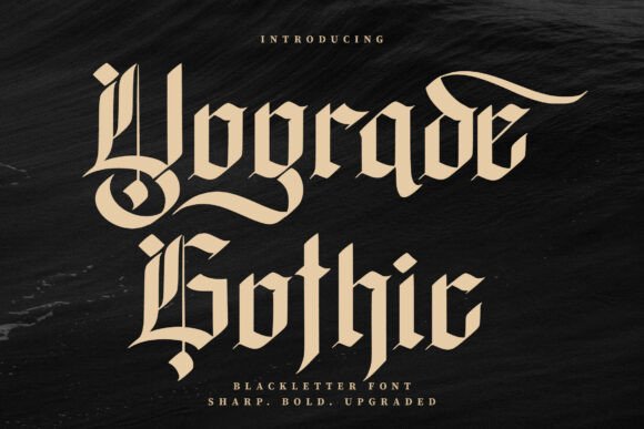 Yograde: A Bold Typography Solution for Modern Designers