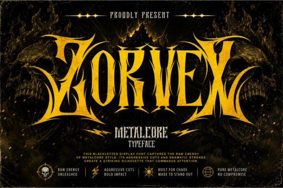 Zorvex: A Bold Display Font for Commanding Visual Impact